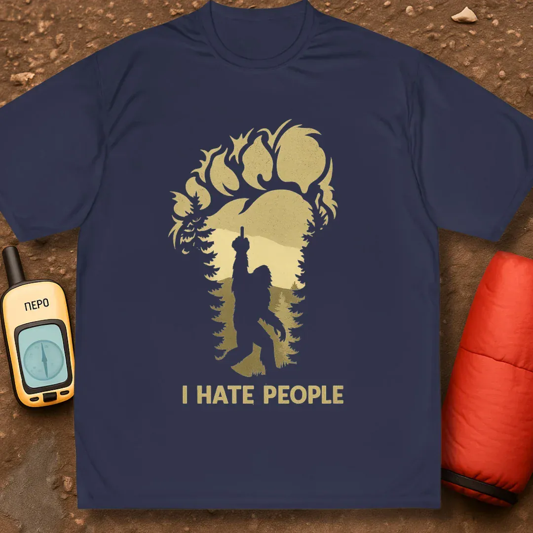 Bigfoot Hate Performance Shirt