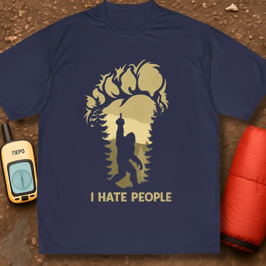 Bigfoot Hate Performance Shirt