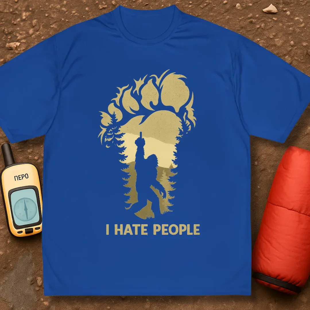 Bigfoot Hate Performance Shirt