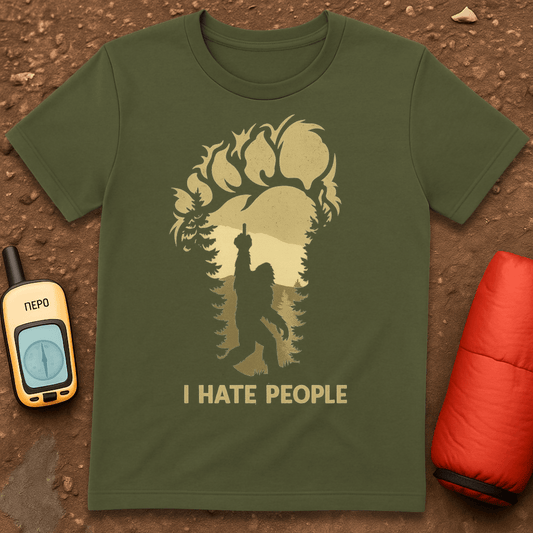 Bigfoot Hate T-Shirt