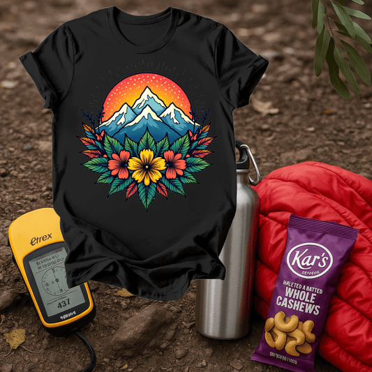Bright Flower Mtn T shirt