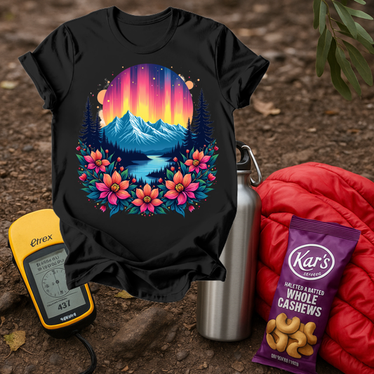 Neon Flowers T shirt