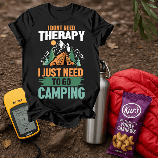 Camping Therapy T shirt
