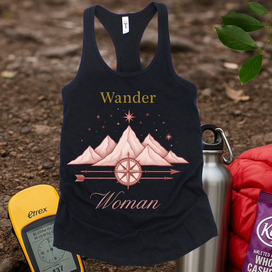 Wander Woman Women's Racerback Tank Top