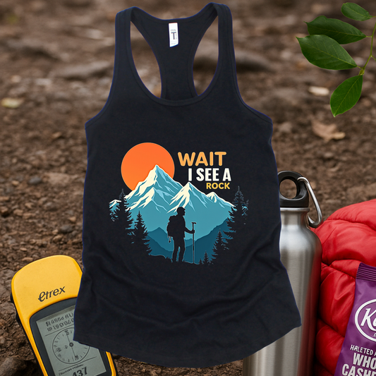 Rock Women's Racerback Tank Top