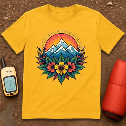 Bright Flower Mtn T-Shirt