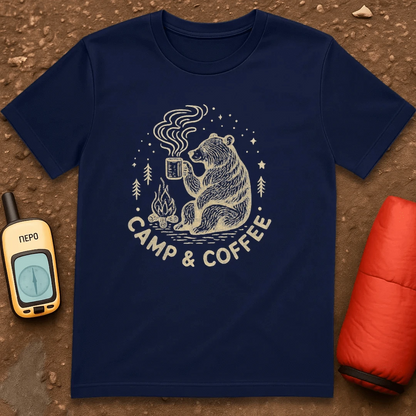 Camp and Coffee T-Shirt