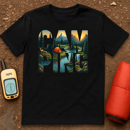Camping Letter 1 T-Shirt