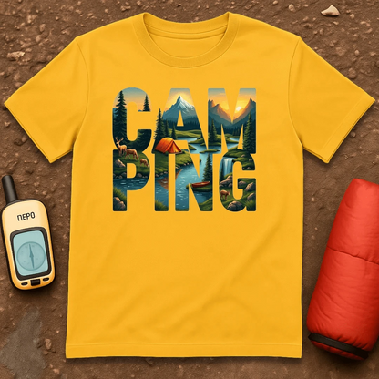 Camping Letter 1 T-Shirt
