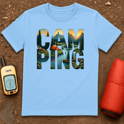 Camping Letter 1 T-Shirt