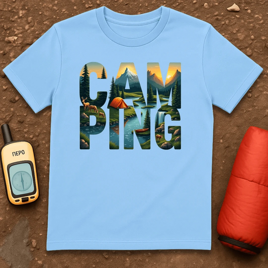 Camping Letter 1 T-Shirt