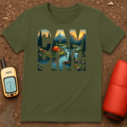 Camping Letter 1 T-Shirt