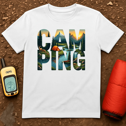 Camping Letter 1 T-Shirt