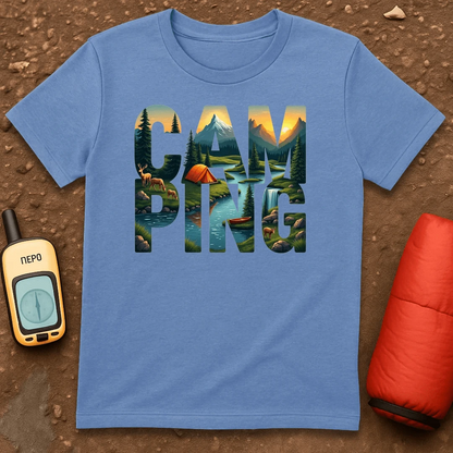 Camping Letter 1 T-Shirt