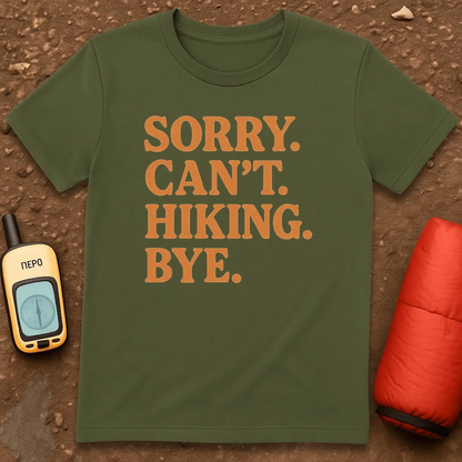 Can't Hiking T-Shirt