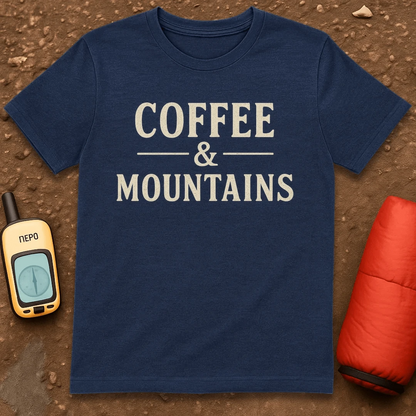 Coffee And Mountains T-Shirt