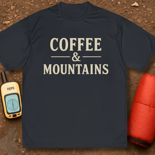 Coffee & Mountains Performance Shirt