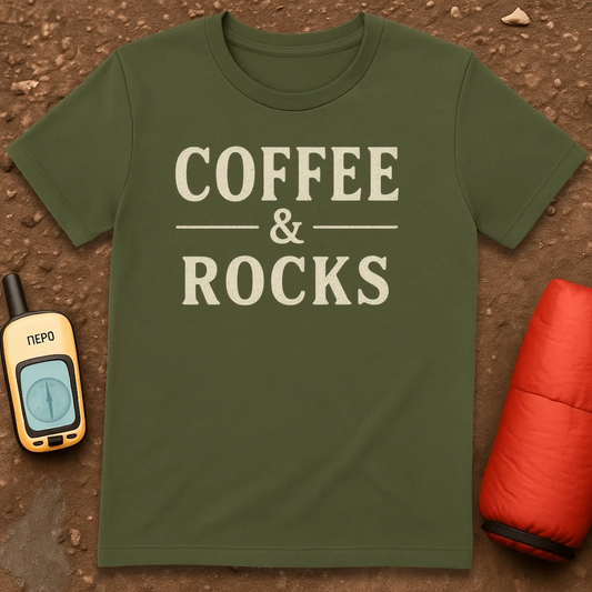 Coffe And Rocks T-Shirt
