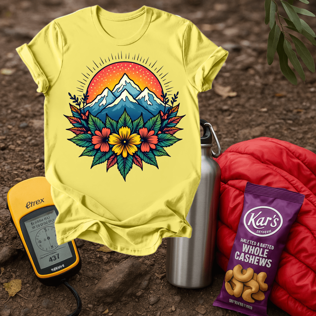 Bright Flower Mtn T shirt