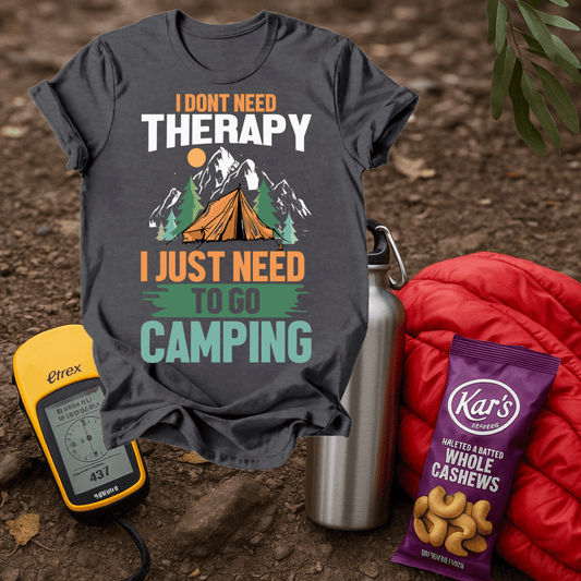 Camping Therapy T shirt
