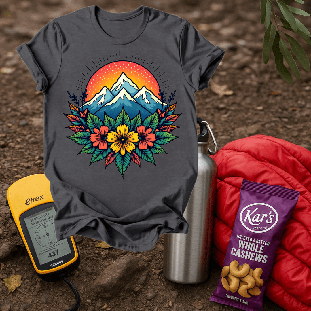 Bright Flower Mtn T shirt