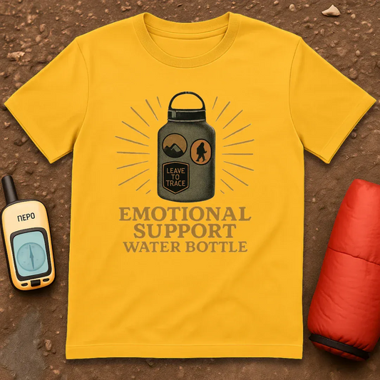 Emotional Support Water Bottle T-Shirt