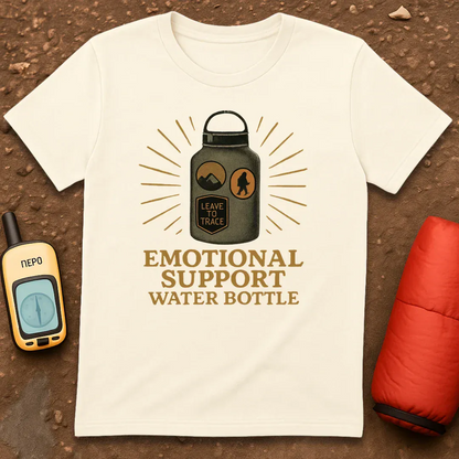 Emotional Support Water Bottle T-Shirt