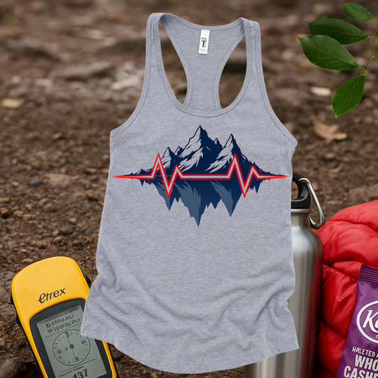 Mtn Pulse Women's Racerback Tank Top