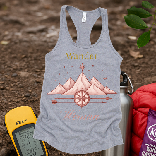 Wander Woman Women's Racerback Tank Top