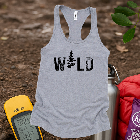Wild Women's Racerback Tank Top