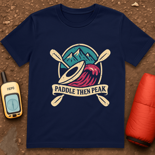 Paddle then Peak T-Shirt