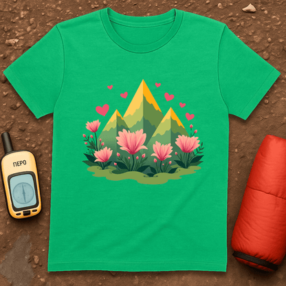 Color Mtn Hearts T-Shirt