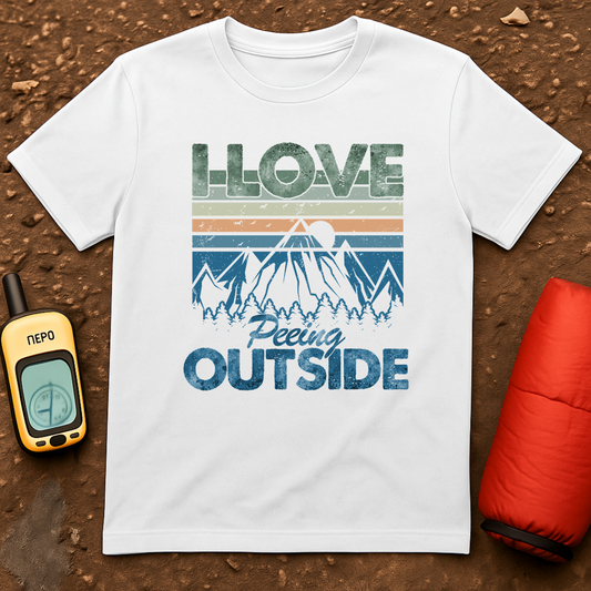 Peeing Outside T-Shirt
