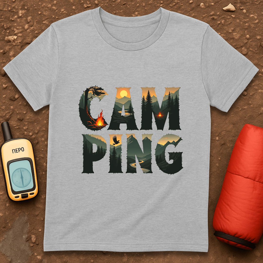 Camping Letter 1 T-Shirt