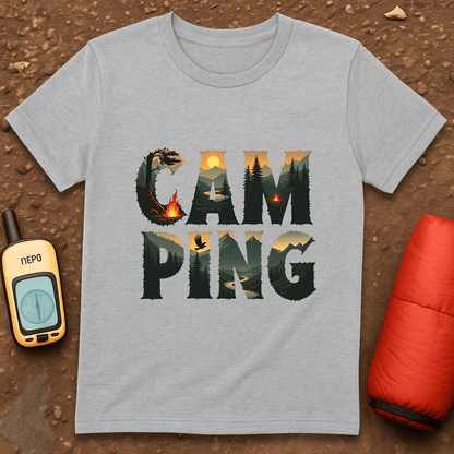 Camping Letter 1 T-Shirt