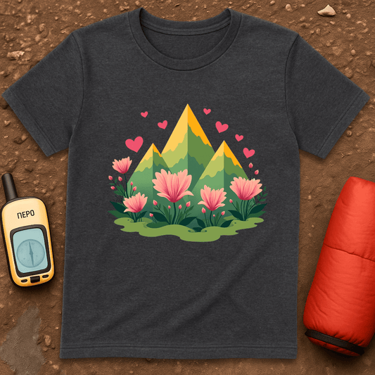 Color Mtn Hearts T-Shirt