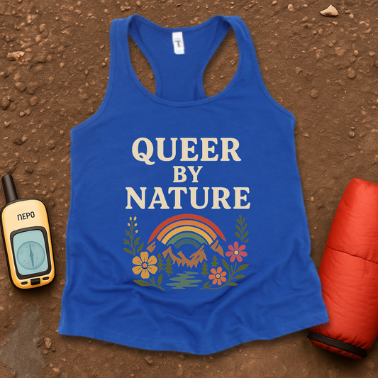 Queer by Nature Women's Racerback Tank Top