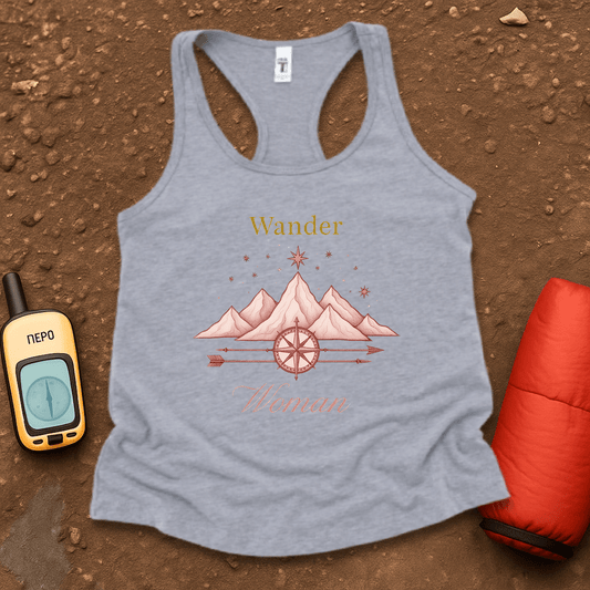 Wander Woman Women's Racerback Tank Top