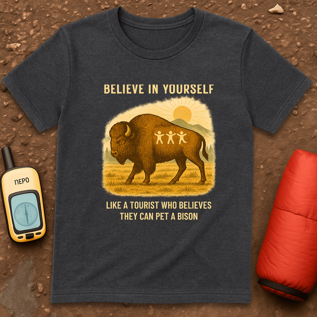 Bison Count T-Shirt