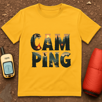 Camping Letter 1 T-Shirt