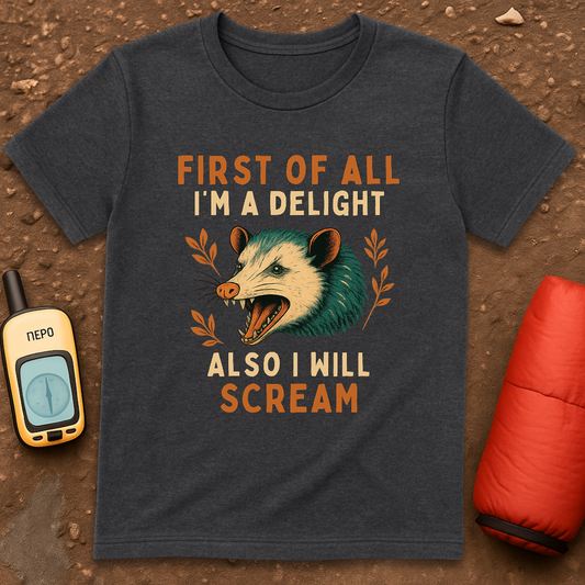 I Will Scream T-Shirt