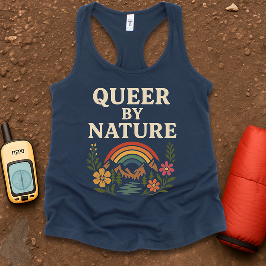 Queer by Nature Women's Racerback Tank Top