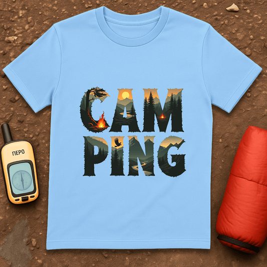 Camping Letter 1 T-Shirt