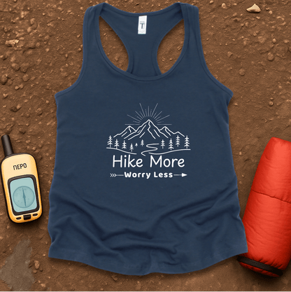 Worry Less Women's Racerback Tank Top
