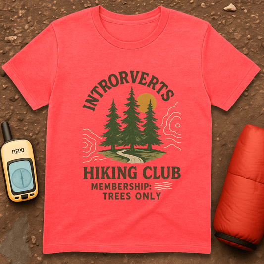 Introverts Hiking Club T-Shirt