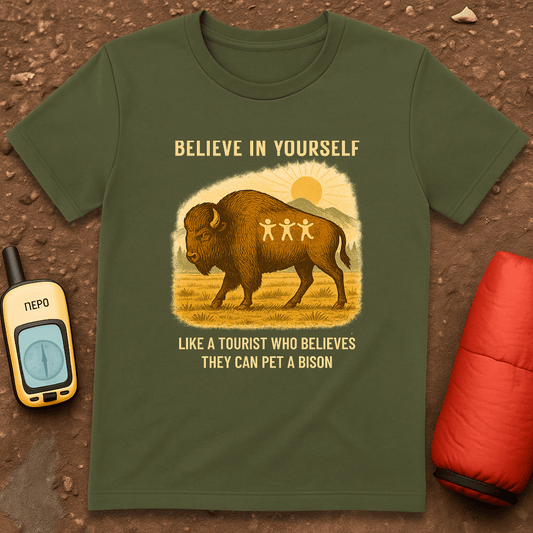Bison Count T-Shirt