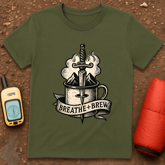 Breathe and Brew T-Shirt