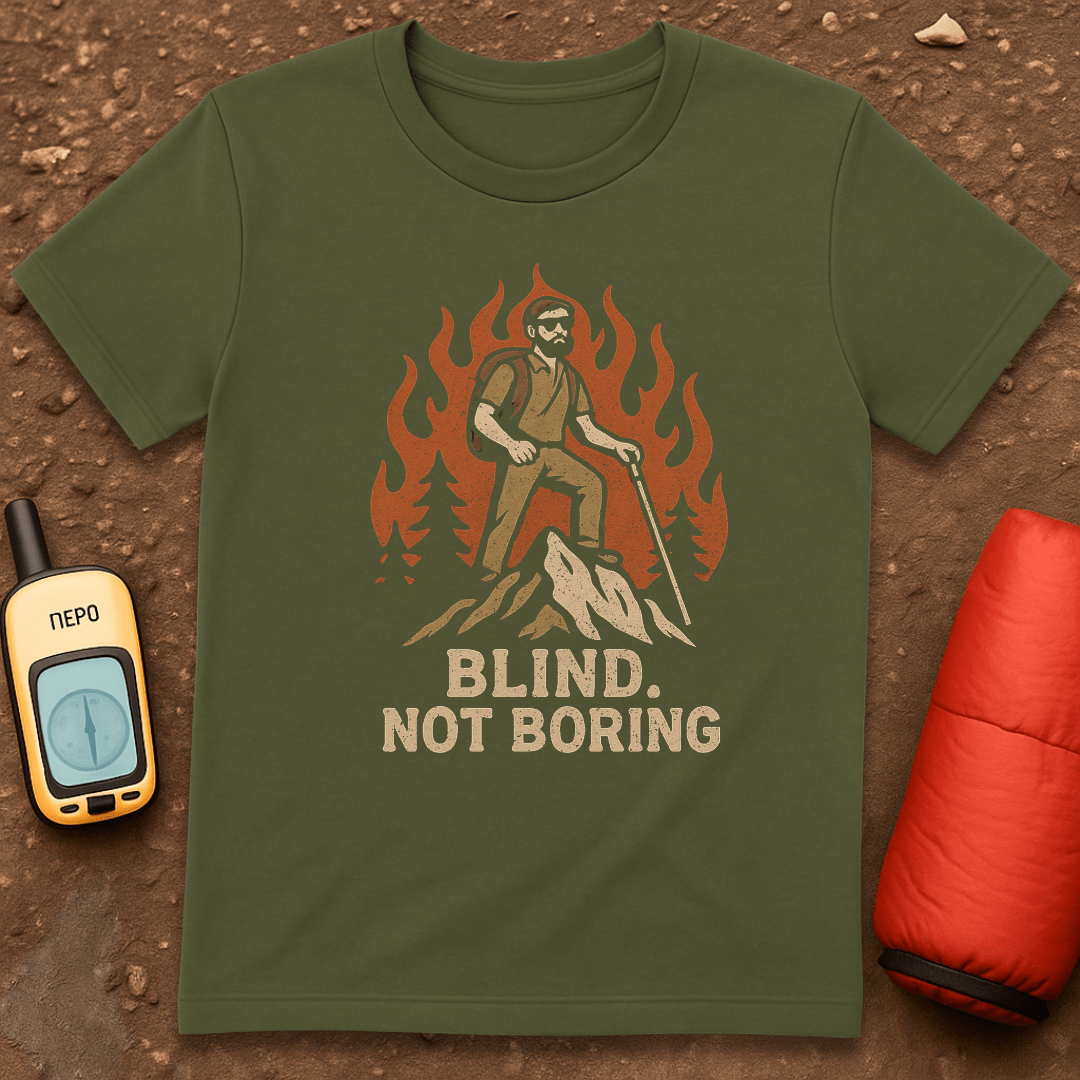 Blind Not Boring T-Shirt