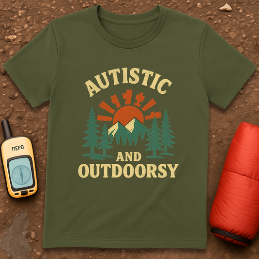 Autistic and Outdoorsy T-Shirt