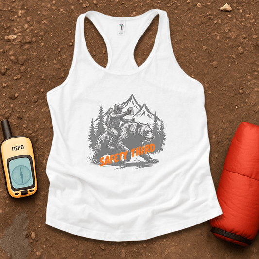 Safety 3rd Women's Racerback Tank Top